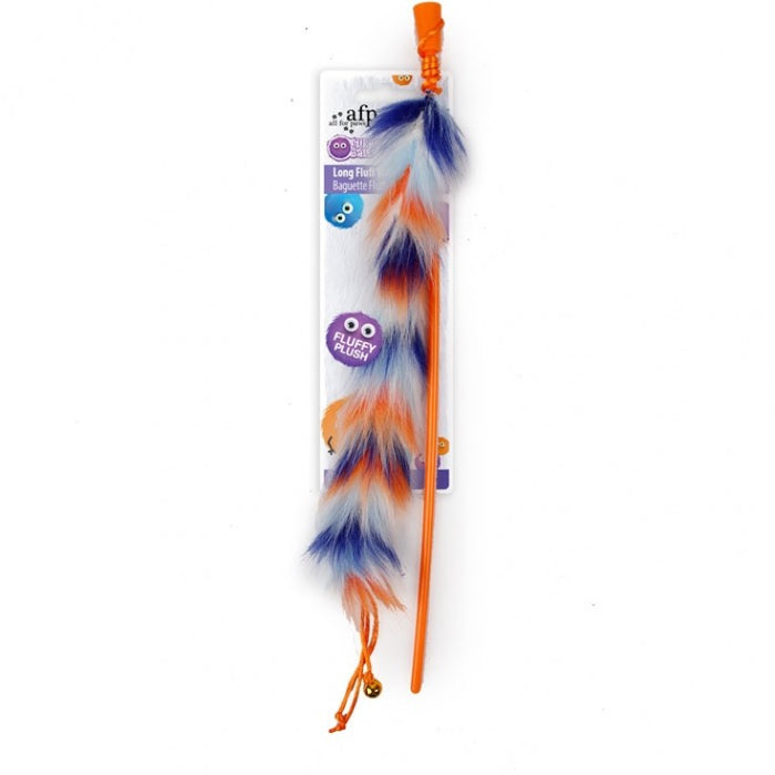 Long Fluff Wand - Orange