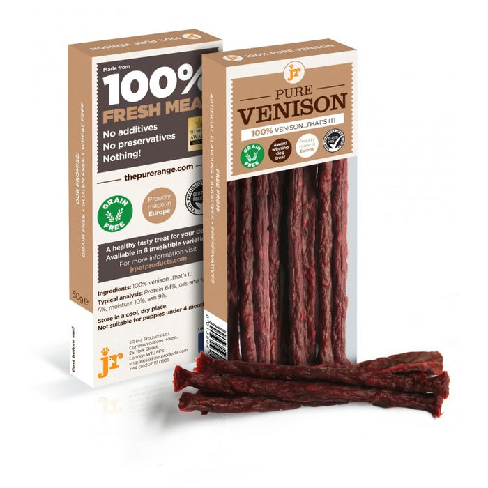 Pure Venison Sticks 50g