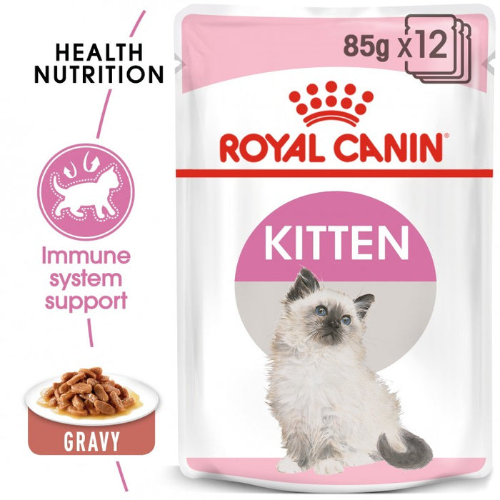 FELINE HEALTH NUTRITION KITTEN GRAVY (WET FOOD - POUCHES)