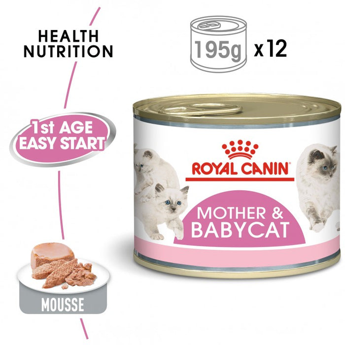 FELINE HEALTH NUTRITION MOTHER & BABYCAT MOUSSE (WET FOOD - CANS)