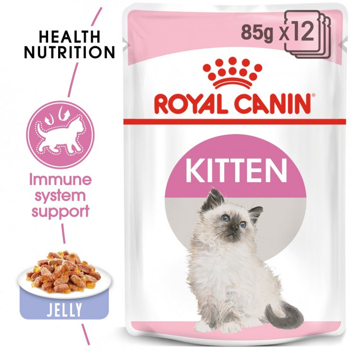 FELINE HEALTH NUTRITION KITTEN JELLY (WET FOOD - POUCHES)