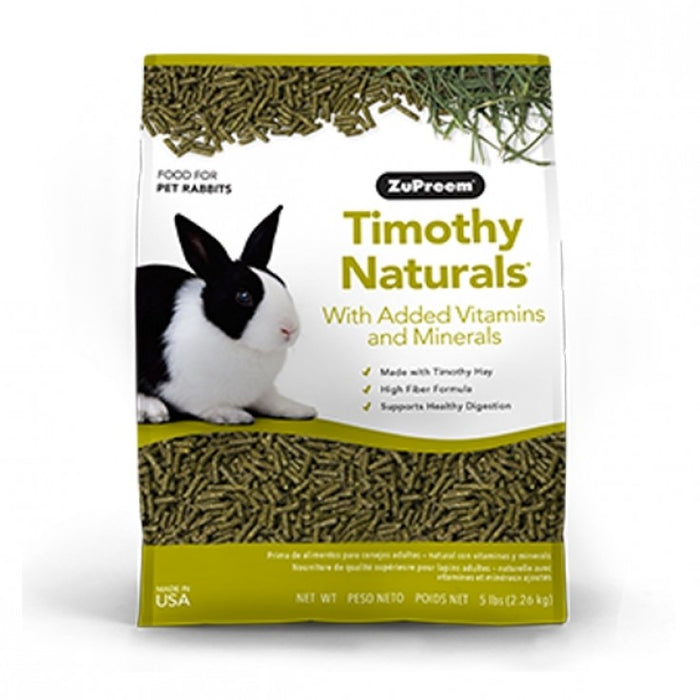 TIMOTHY NATURALS RABBIT PELLETS 5LB